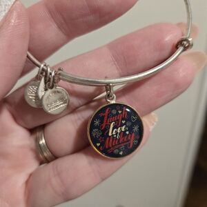 Alex & Ani Disney "Laugh Love Mickey" Bracelet